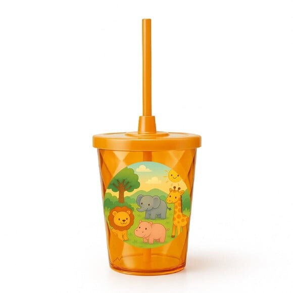 Copo Twister Personalizado 300ml Animais Selvagens