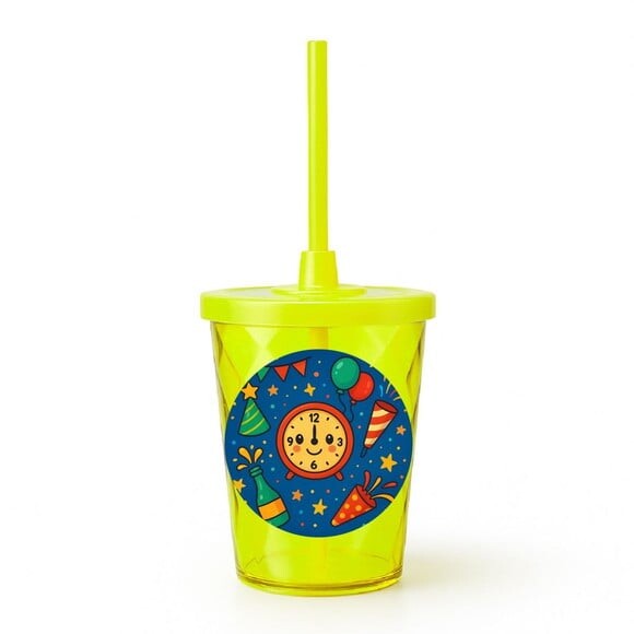 Copo Twister Personalizado 300ml Ano Novo