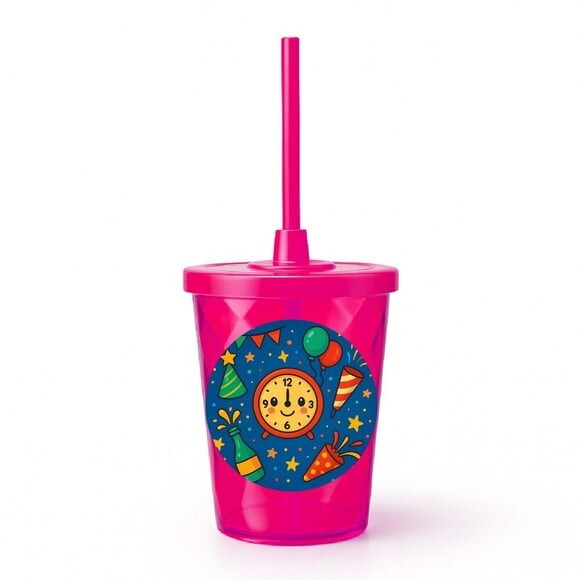 Copo Twister Personalizado 300ml Ano Novo