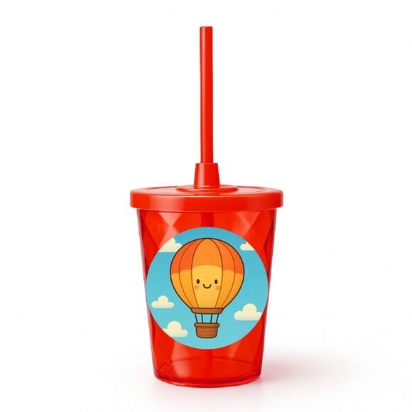 Copo Twister Personalizado 300ml Balão de Ar Quente