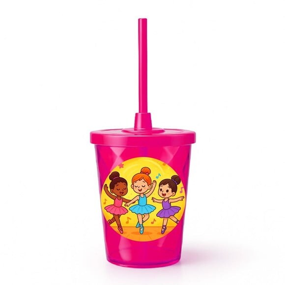 Copo Twister Personalizado 300ml Balé