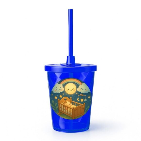 Copo Twister Personalizado 300ml Berço Encantado