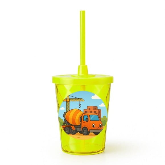 Copo Twister Personalizado 300ml Betoneira