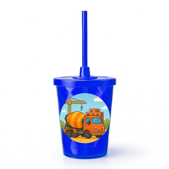 Copo Twister Personalizado 300ml Betoneira