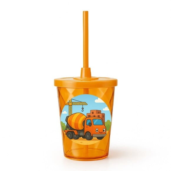 Copo Twister Personalizado 300ml Betoneira