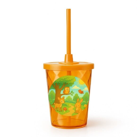 Copo Twister Personalizado 300ml Bosque Encantado