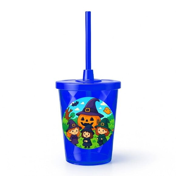 Copo Twister Personalizado 300ml Bruxinhas Fofas