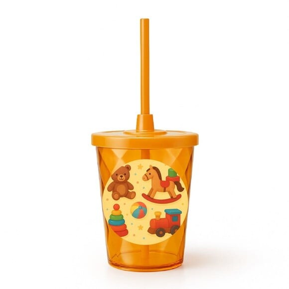 Copo Twister Personalizado 300ml Brinquedos Clássicos