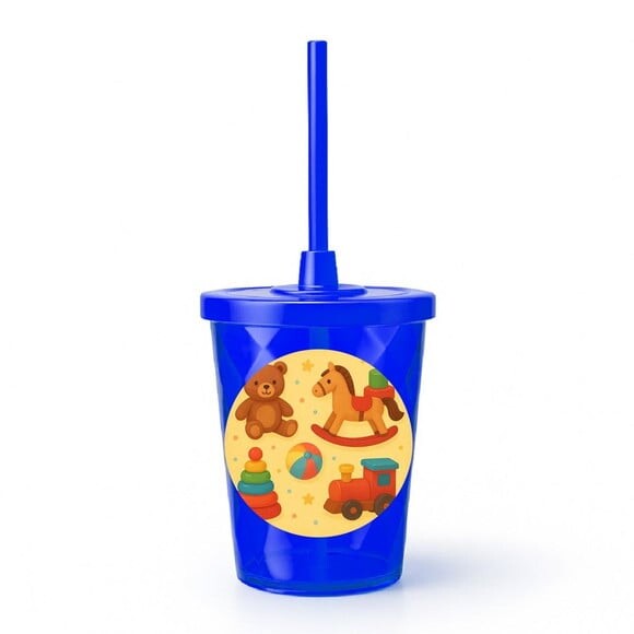 Copo Twister Personalizado 300ml Brinquedos Clássicos