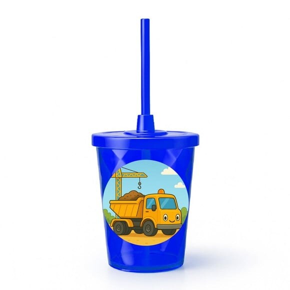 Copo Twister Personalizado 300ml Caminhão Caçamba