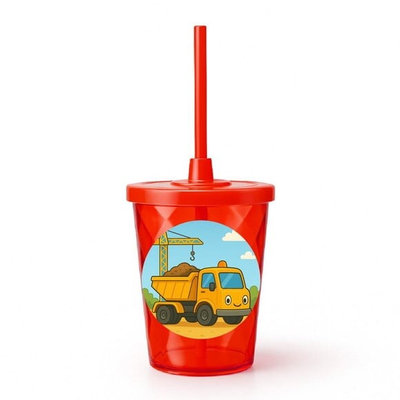 Copo Twister Personalizado 300ml Caminhão Caçamba