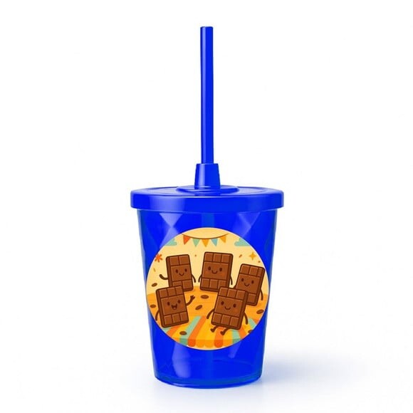 Copo Twister Personalizado 300ml Chocolates