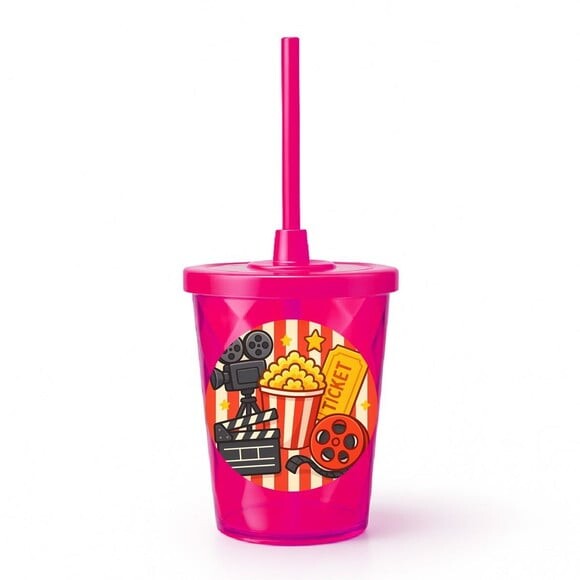 Copo Twister Personalizado 300ml Cinema