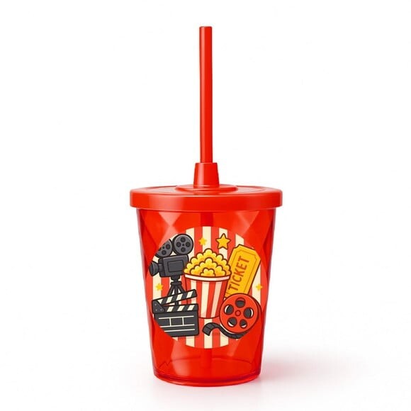 Copo Twister Personalizado 300ml Cinema
