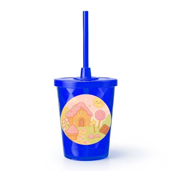 Copo Twister Personalizado 300ml Confeitaria Kids