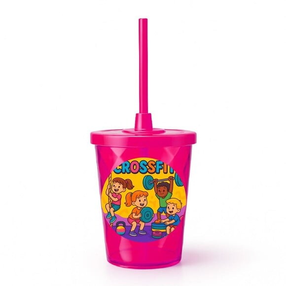 Copo Twister Personalizado 300ml Crossfit