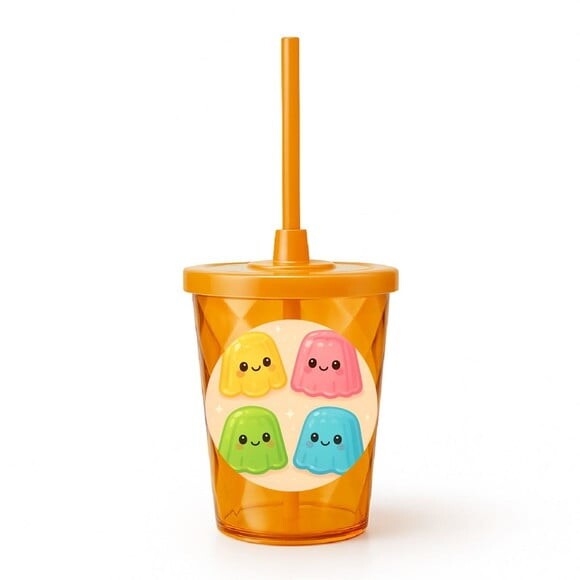 Copo Twister Personalizado 300ml Gelatinas