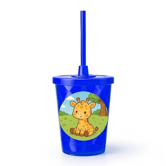 Copo Twister Personalizado 300ml Girafinha Baby