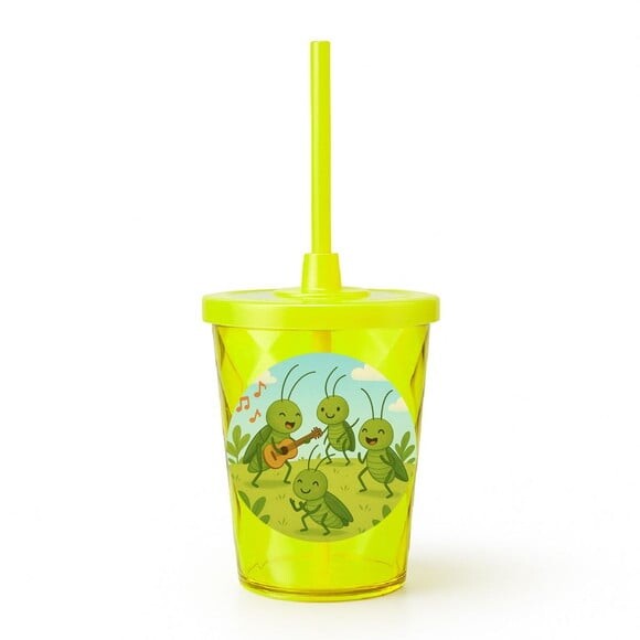 Copo Twister Personalizado 300ml Grilos