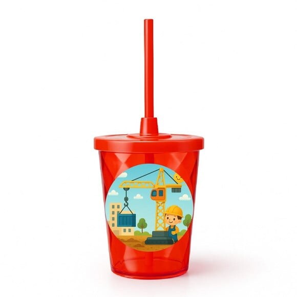 Copo Twister Personalizado 300ml Grua