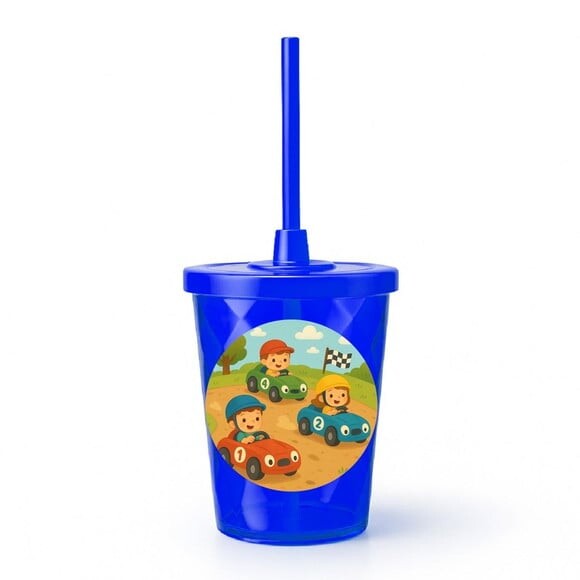 Copo Twister Personalizado 300ml Kart Infantil