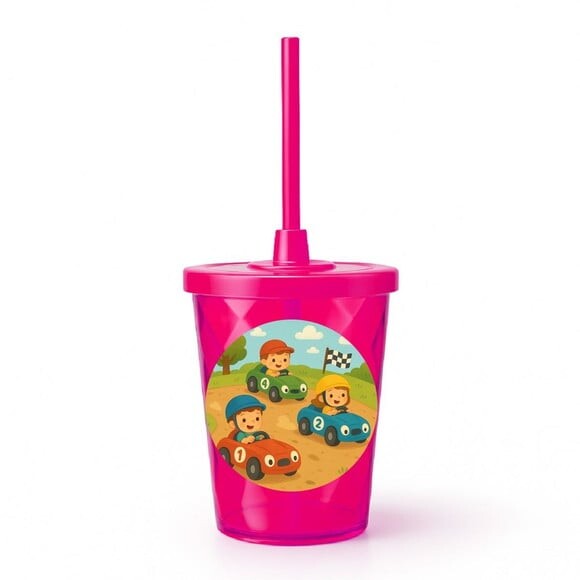 Copo Twister Personalizado 300ml Kart Infantil