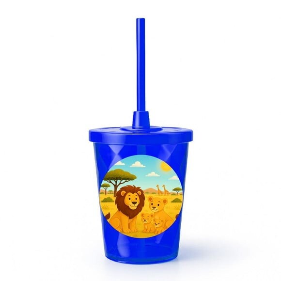 Copo Twister Personalizado 300ml Leões