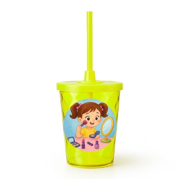 Copo Twister Personalizado 300ml Maquiagem