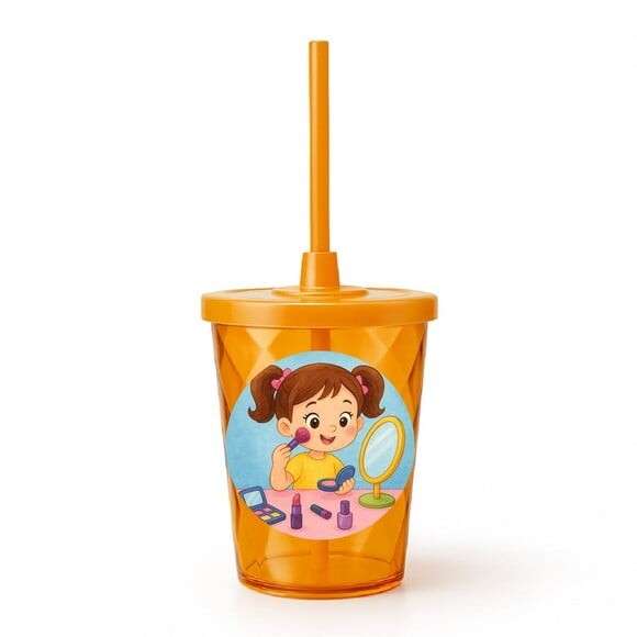 Copo Twister Personalizado 300ml Maquiagem