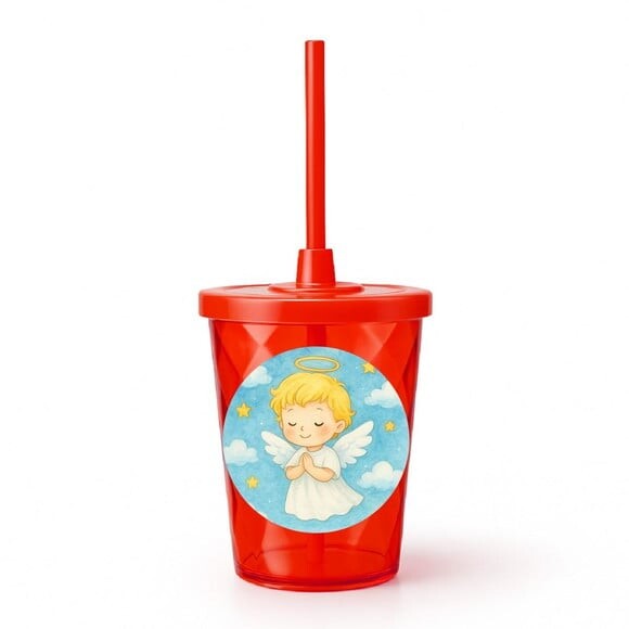 Copo Twister Personalizado 300ml Meu Batizado