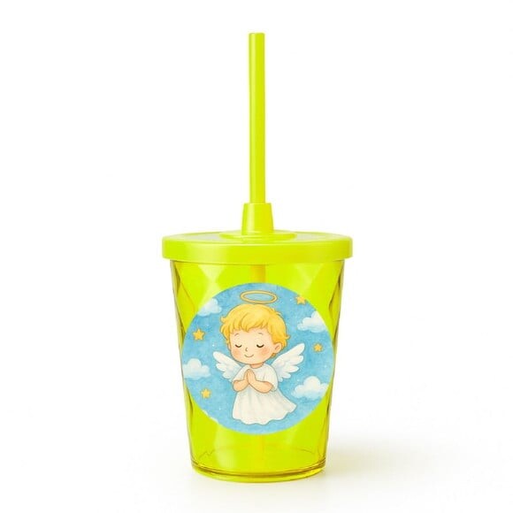 Copo Twister Personalizado 300ml Meu Batizado
