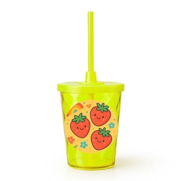 Copo Twister Personalizado 300ml Moaranguinhos Fofos