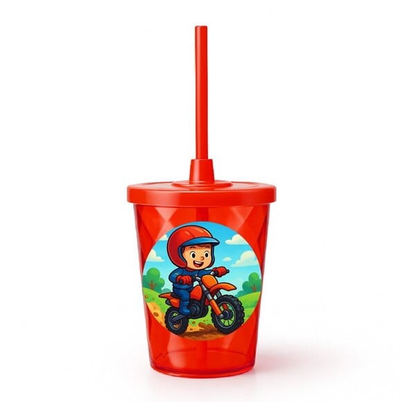 Copo Twister Personalizado 300ml Motocross