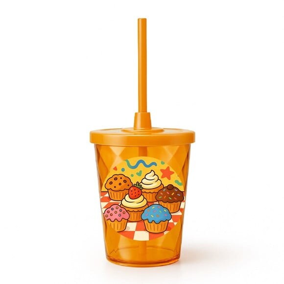 Copo Twister Personalizado 300ml Muffins