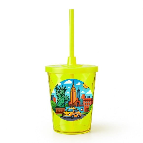 Copo Twister Personalizado 300ml Nova York