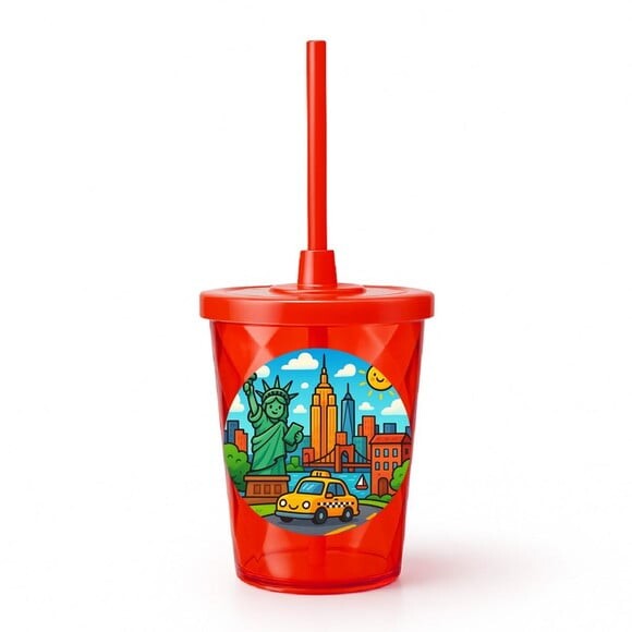 Copo Twister Personalizado 300ml Nova York