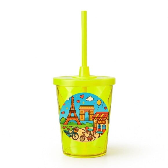 Copo Twister Personalizado 300ml Paris