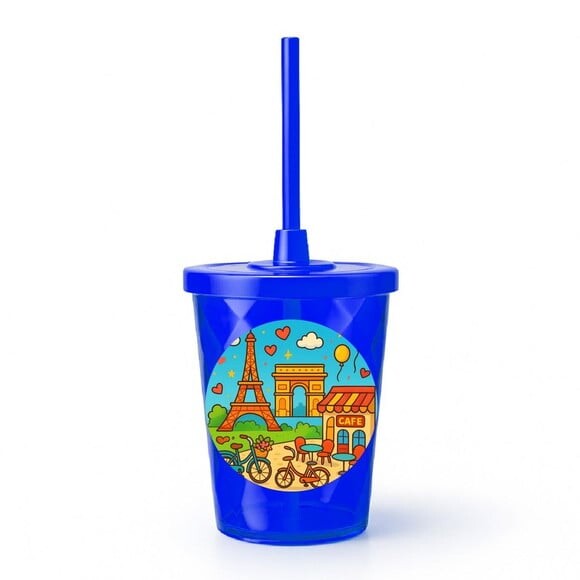 Copo Twister Personalizado 300ml Paris