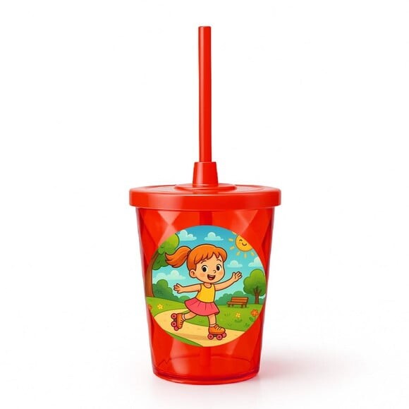 Copo Twister Personalizado 300ml Patins