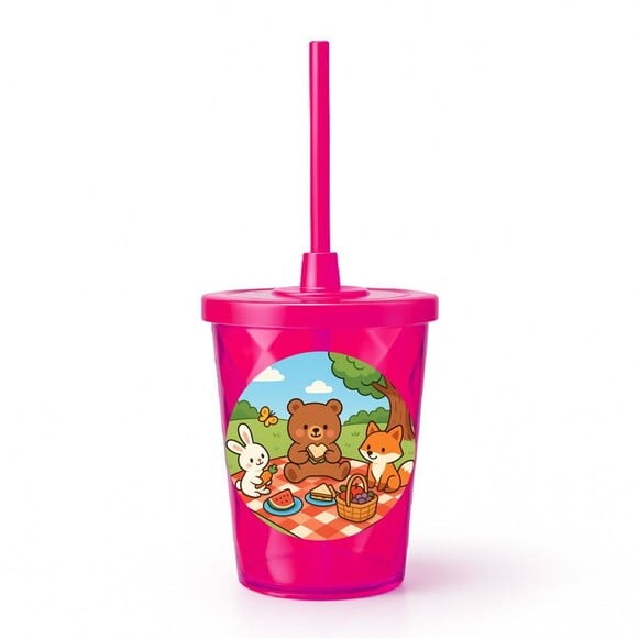 Copo Twister Personalizado 300ml Picnic