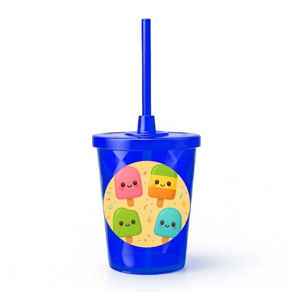 Copo Twister Personalizado 300ml Picolés