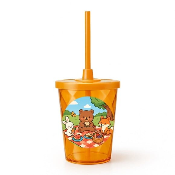 Copo Twister Personalizado 300ml Picnic