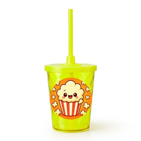 Copo Twister Personalizado 300ml Pipoca
