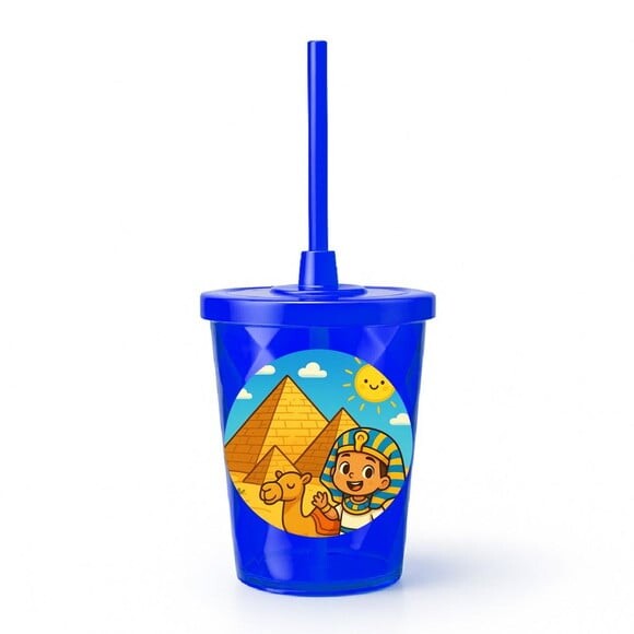 Copo Twister Personalizado 300ml Pirâmides do Egito