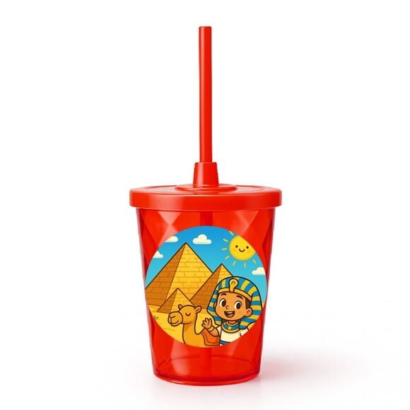 Copo Twister Personalizado 300ml Pirâmides do Egito