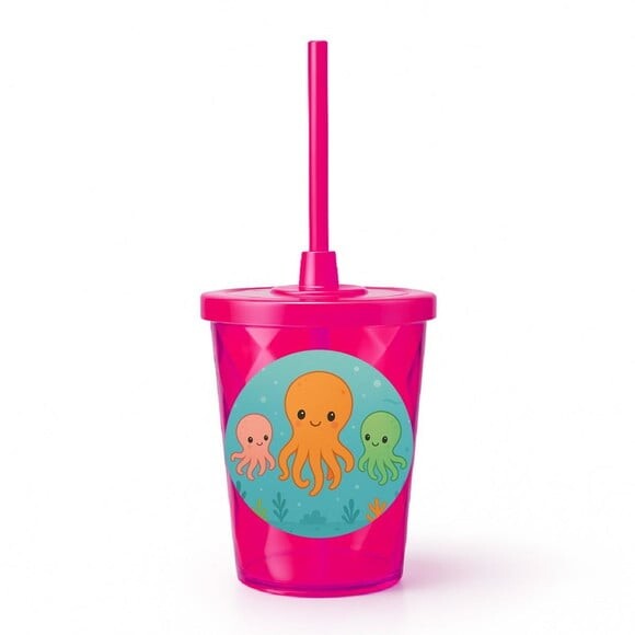 Copo Twister Personalizado 300ml Polvinhos