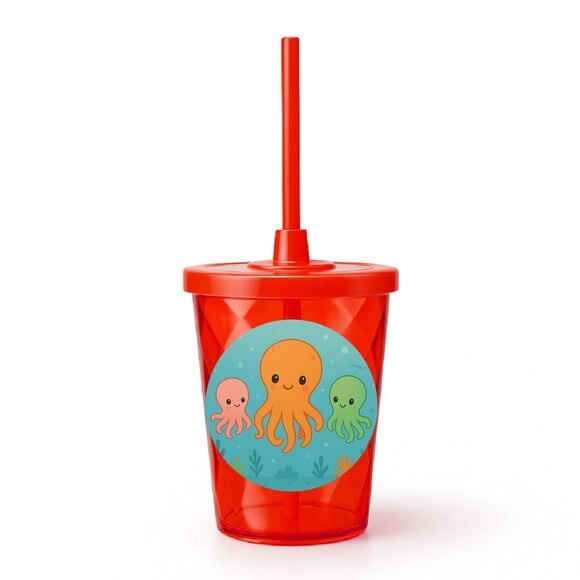 Copo Twister Personalizado 300ml Polvinhos