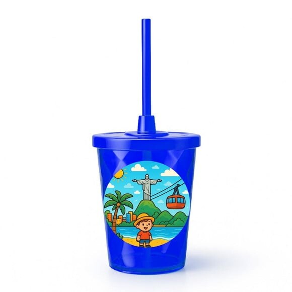Copo Twister Personalizado 300ml Rio de Janeiro