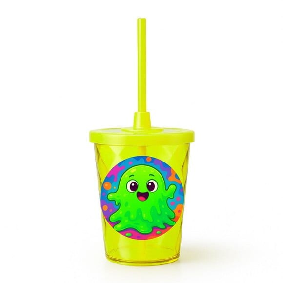 Copo Twister Personalizado 300ml Slime