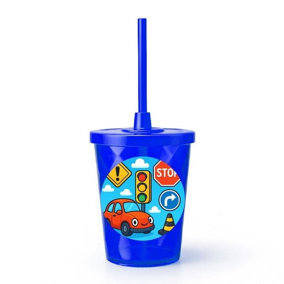 Copo Twister Personalizado 300ml Trânsito